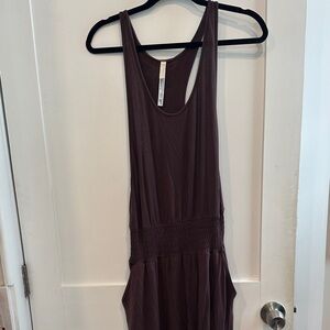 Free People Movement Brown jumpsuit